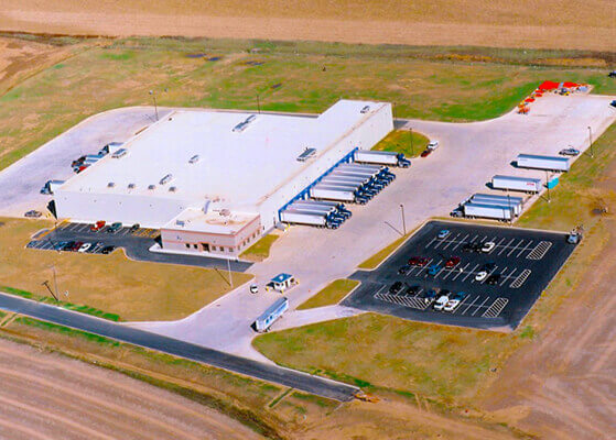 Aerial view of the Caito Foods distribution center in Ohio